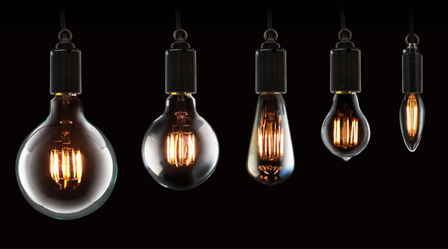 フィラメントLED電球サイフォン