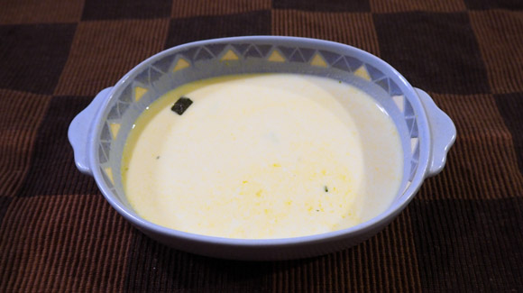 皮ごとかぼちゃのつぶつぶポタージュ